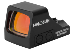 Holosun Sub-Compact HS507K-X2 1x2 MOA Red Dot Sight